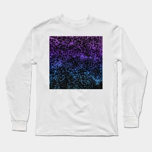 textured gradient Long Sleeve T-Shirt